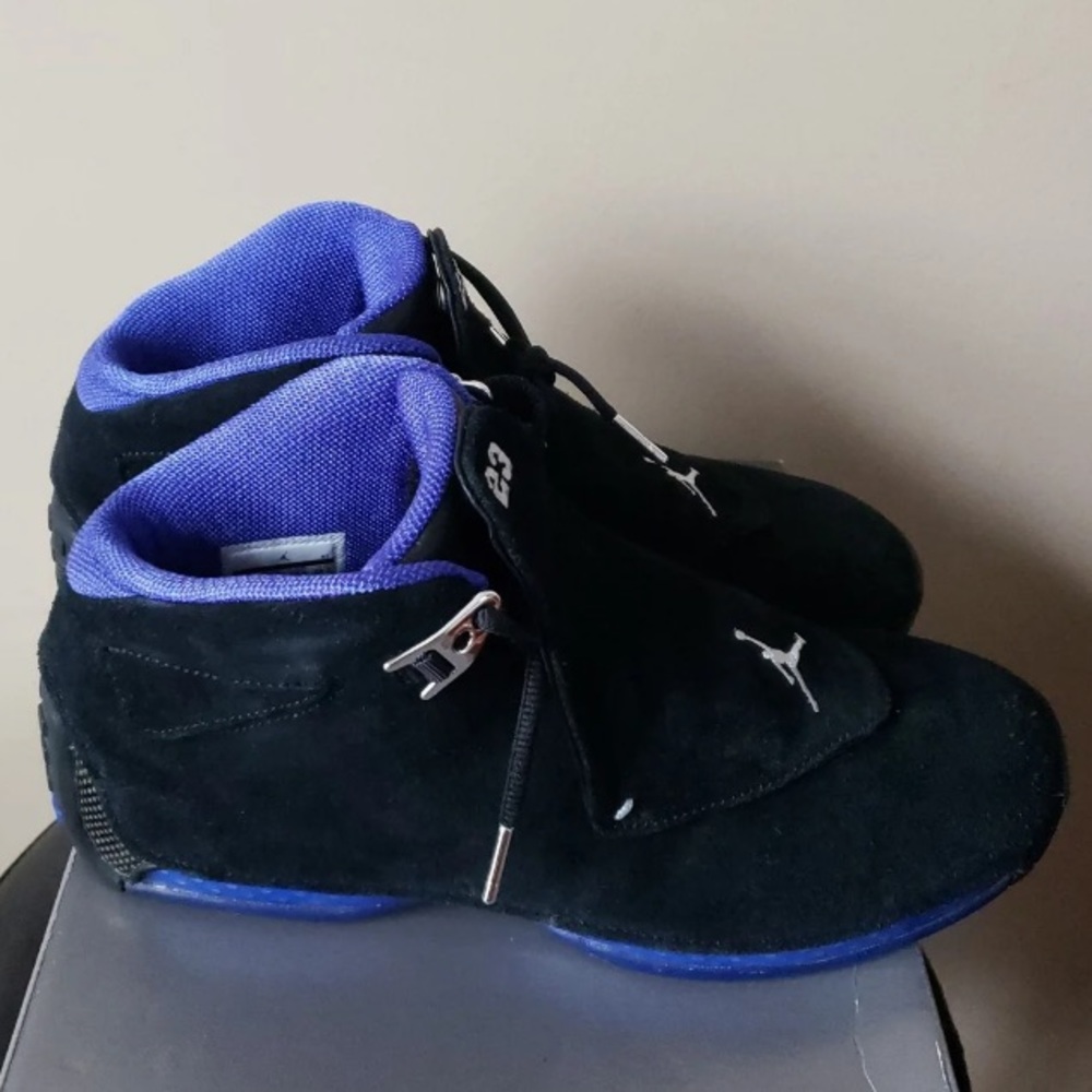 Air Jordan 18 OG 'Black Sport Royal' 2003